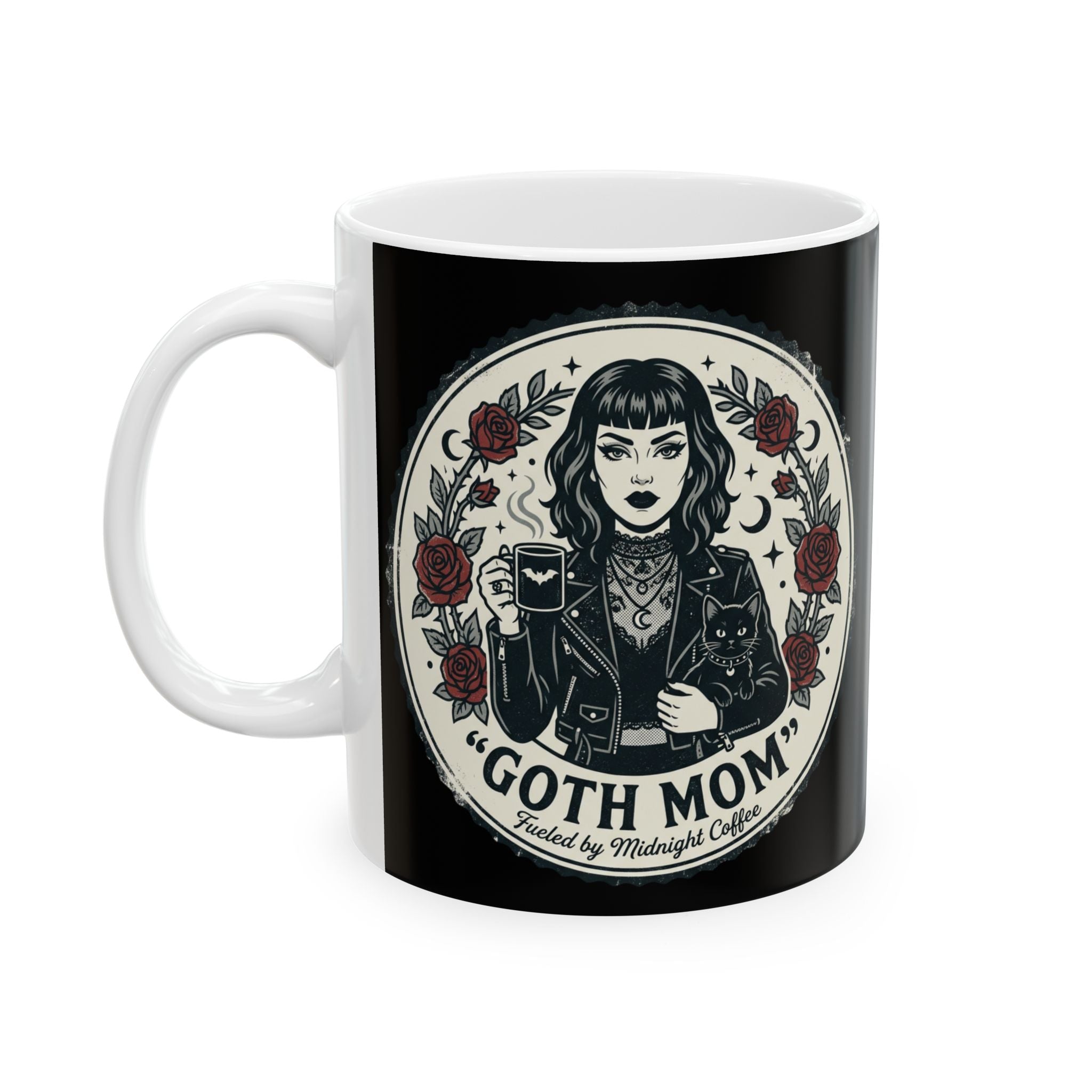 Goth Mom Ceramic Mug, (11oz, 15oz)