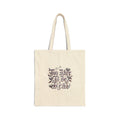 Too Fake To Be Real Tote | Y2K slogan, gothic script, mall nostalgia
