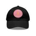 Backbone Alley Hat with Leather Patch (Round)